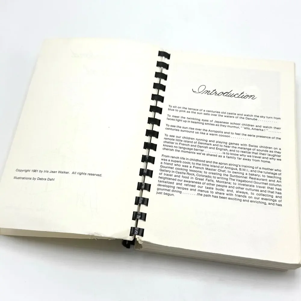 Vagabond Gourmet Cookbook Vintage 1980s Ethic Recipes Travel Europe Japan Hawaii
